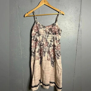 Harkham cotton/silk blend summer dress, size 8